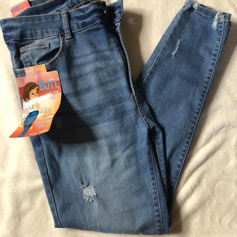 Distressed Skinny Jeans